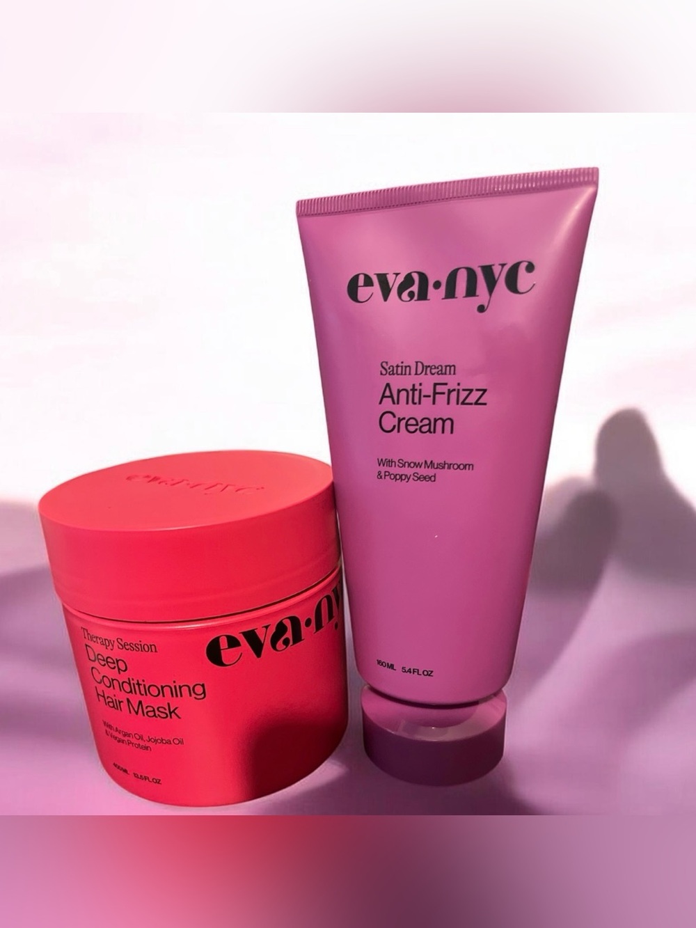 Eva-nyc Satin Anti-Frizz Cream & Deep Conditioning Mask